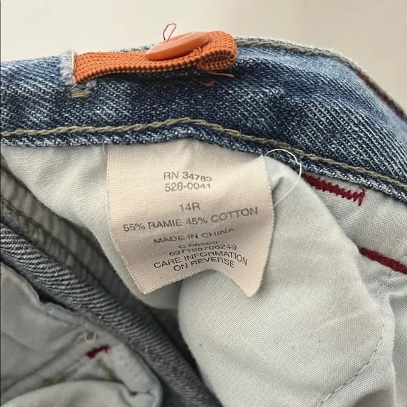 VINTAGE Lee Denim Cargo Pants - Picture 6 of 11